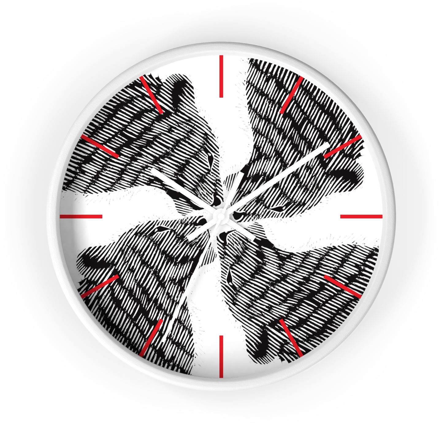 HoN 'Big Cats' Wall Clock