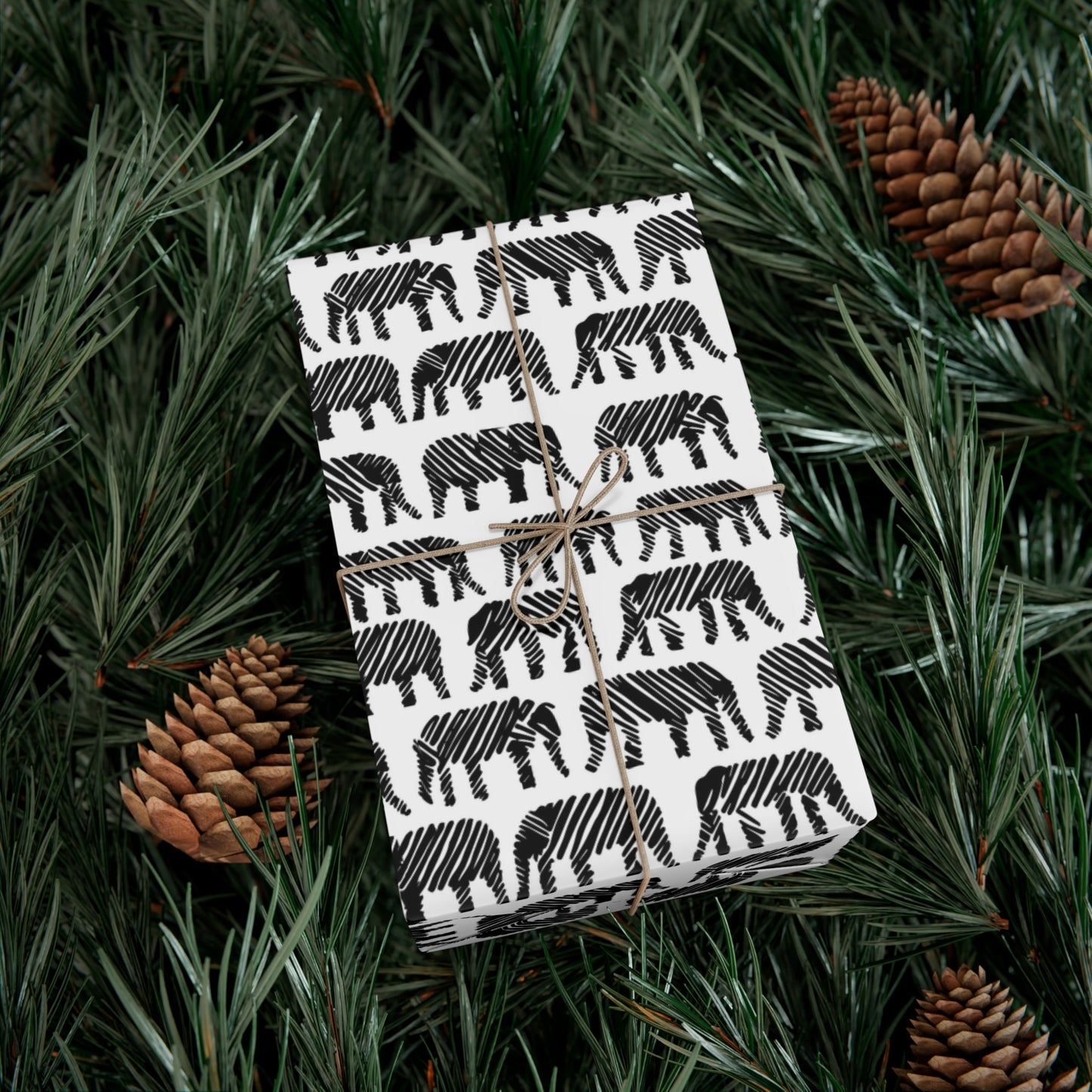 HoN's Elephant Parade Gift Wrap Paper