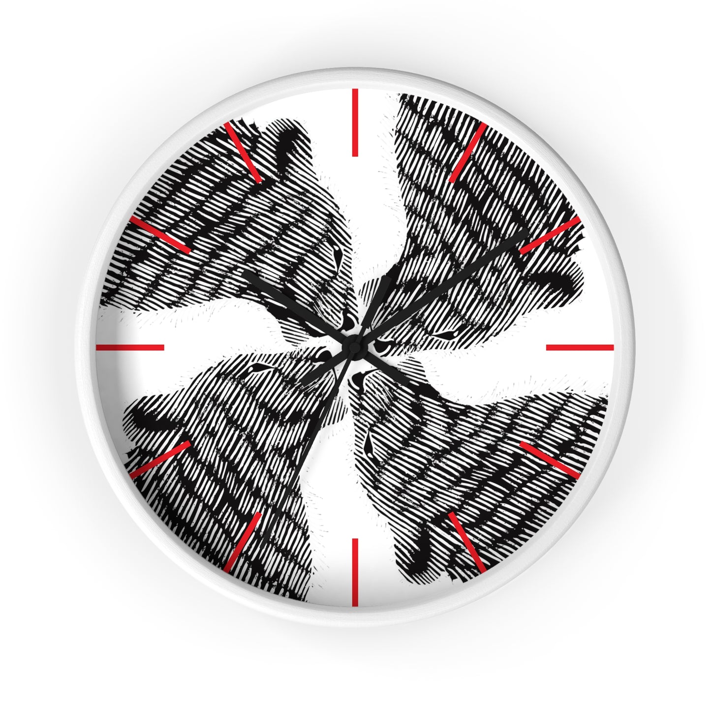 HoN 'Big Cats' Wall Clock