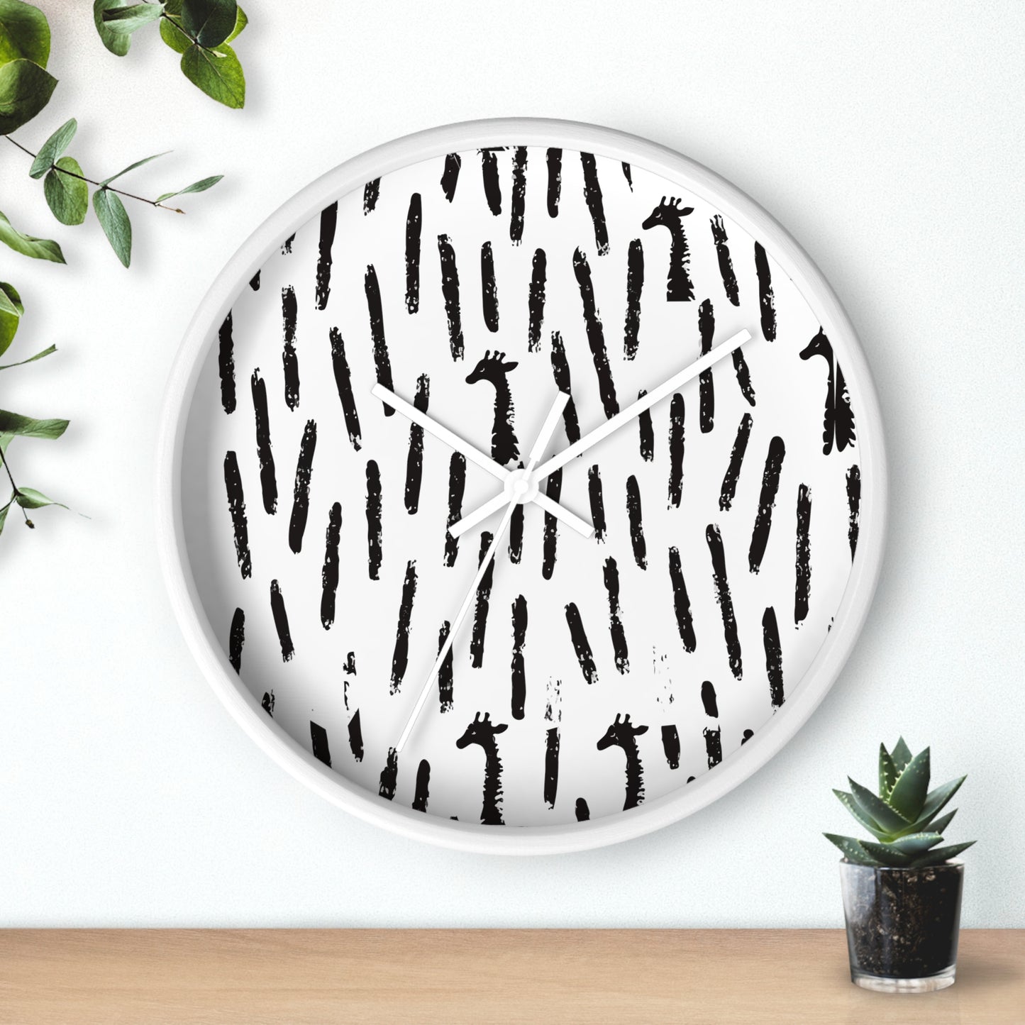 HoN 'Giraffe Tower' Wall Clock