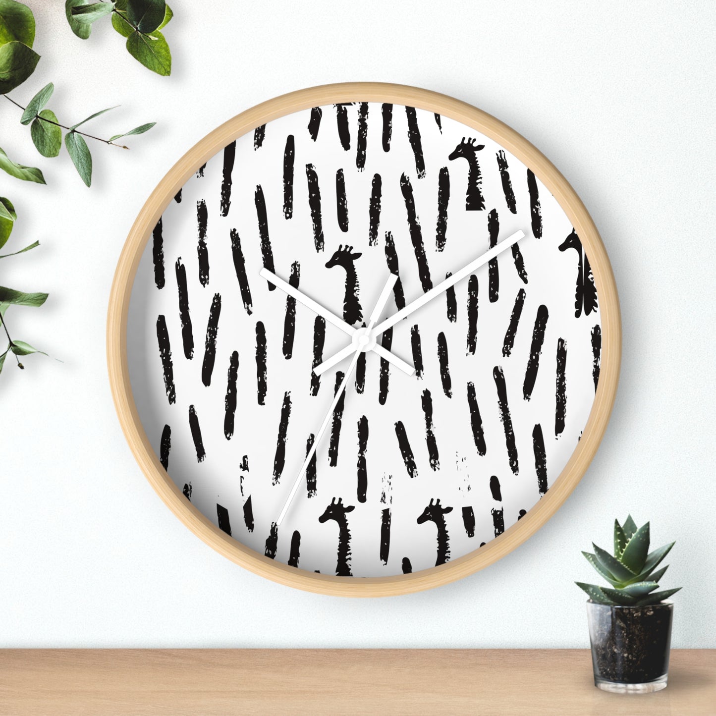 HoN 'Giraffe Tower' Wall Clock