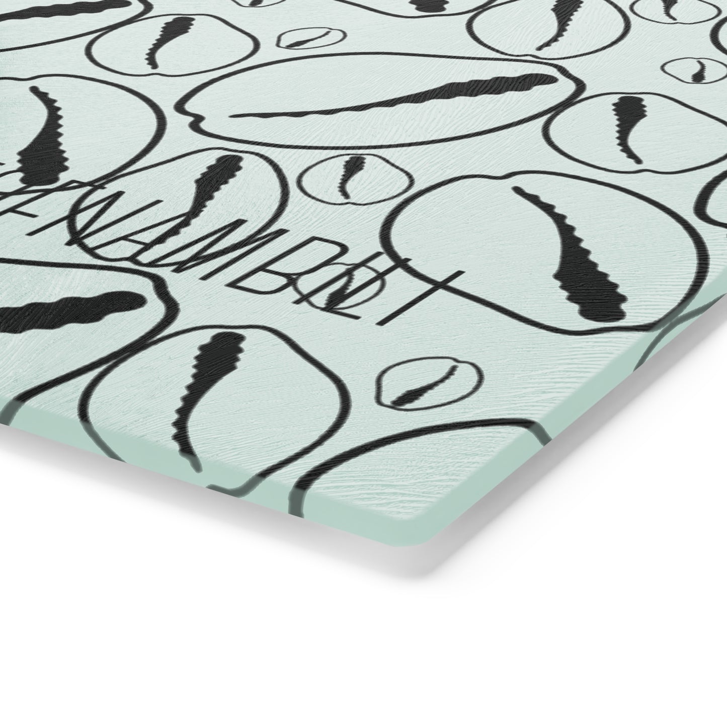 Cowrie Glass Chopping Block - 9