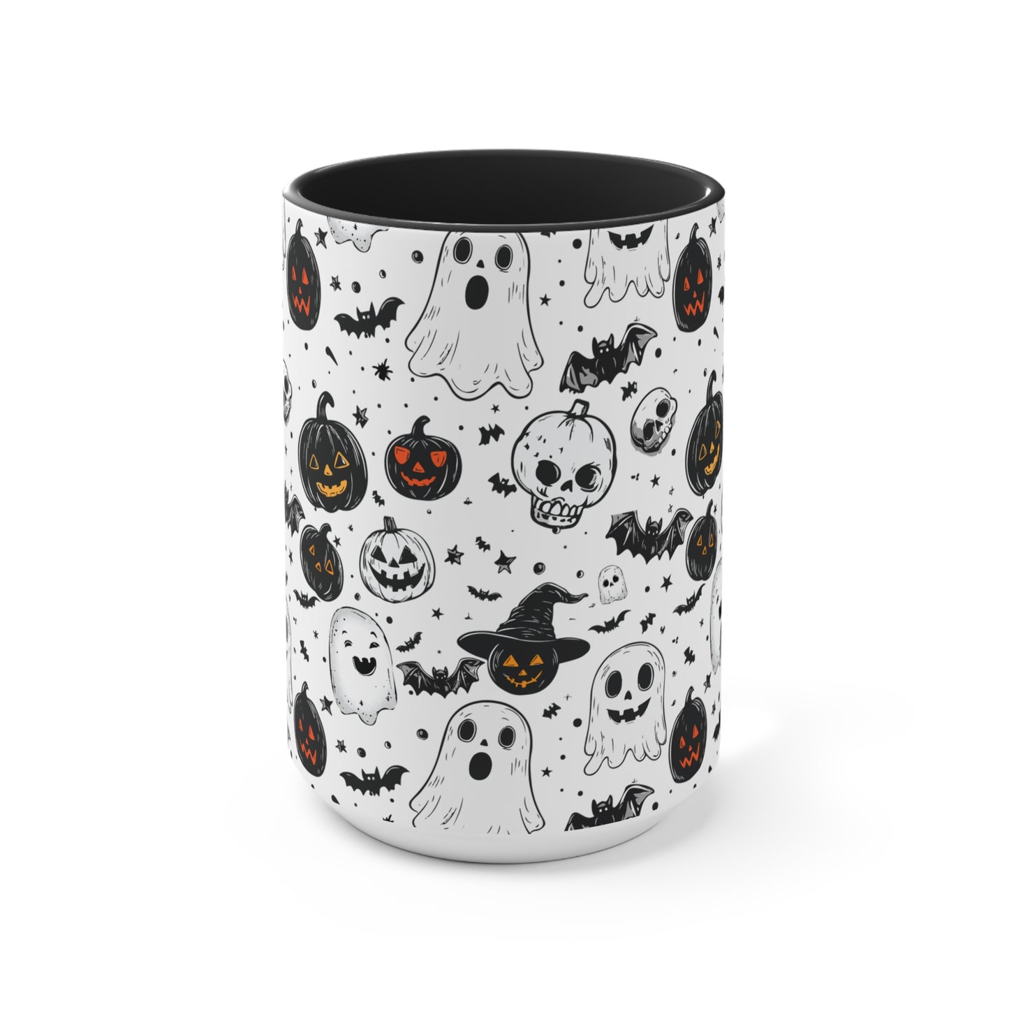 Halloween Mug - Ghost, PumpkinWitch Design