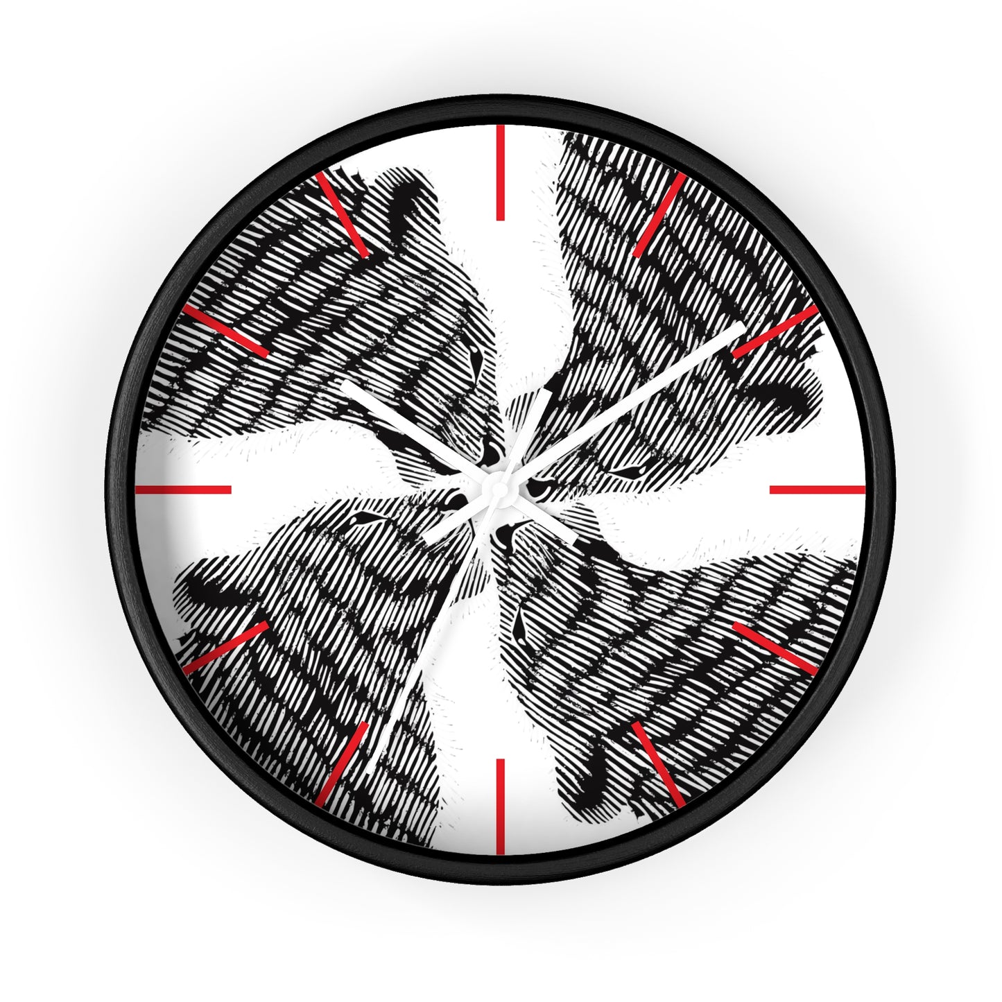 HoN 'Big Cats' Wall Clock