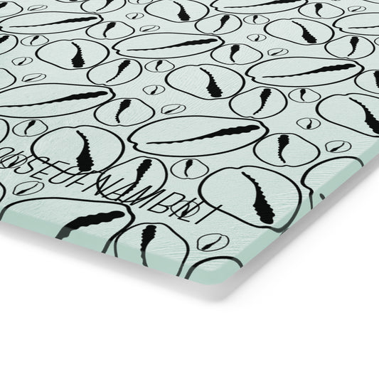 Cowrie Glass Chopping Block - 9