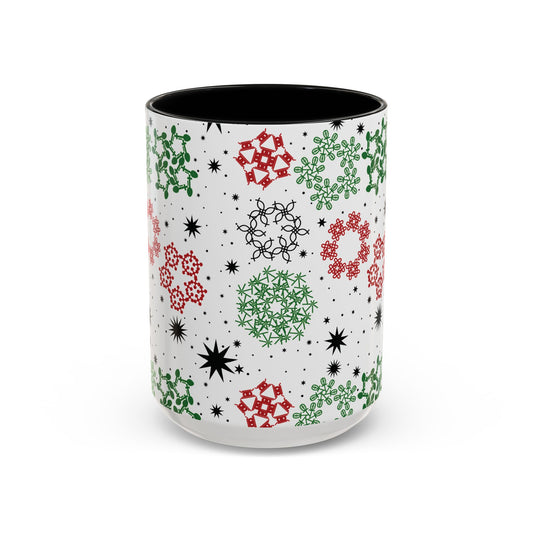 Kwanzaa Snowflake 15oz Mug