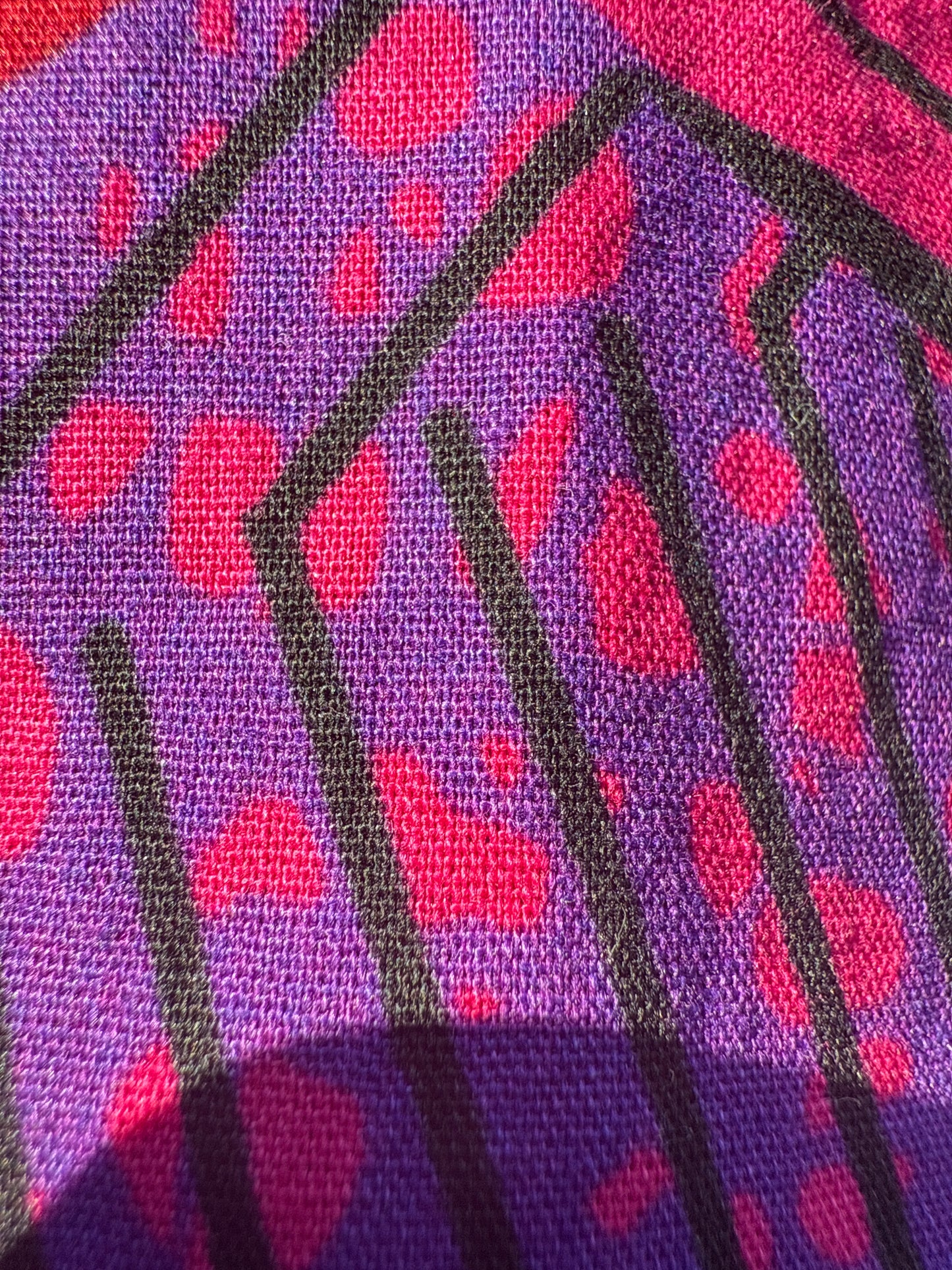 SewFresh Wax Print Laces - Brown/Purple