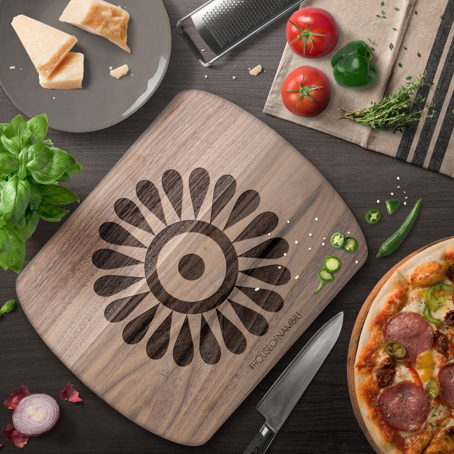 Adinkra Cutting Board - Mako