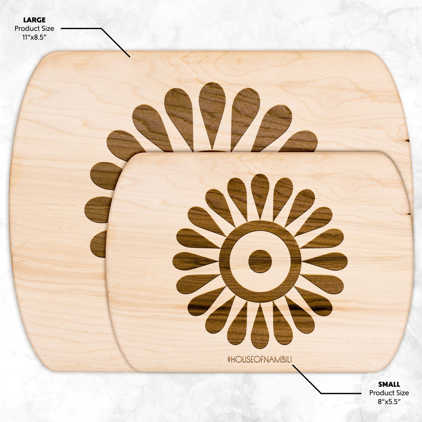 Adinkra Cutting Board - Mako