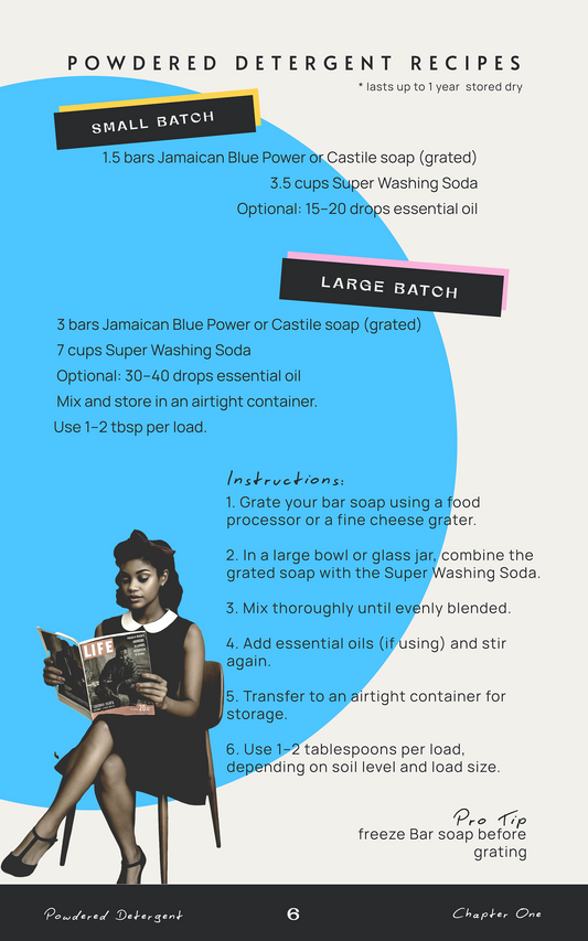 Chapter 1: Powder Detergent | Low Tox Laundry Guide - FREE DOWNLOAD