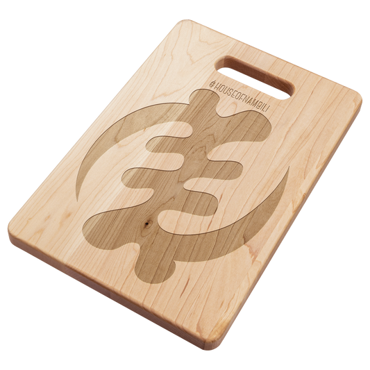 HoN Adinkra Maple Cutting Board - Gye Nyame