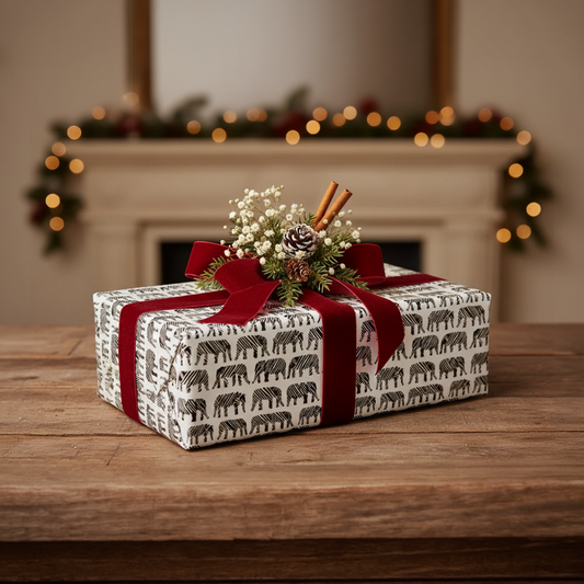 HoN's Elephant Parade Gift Wrap Paper