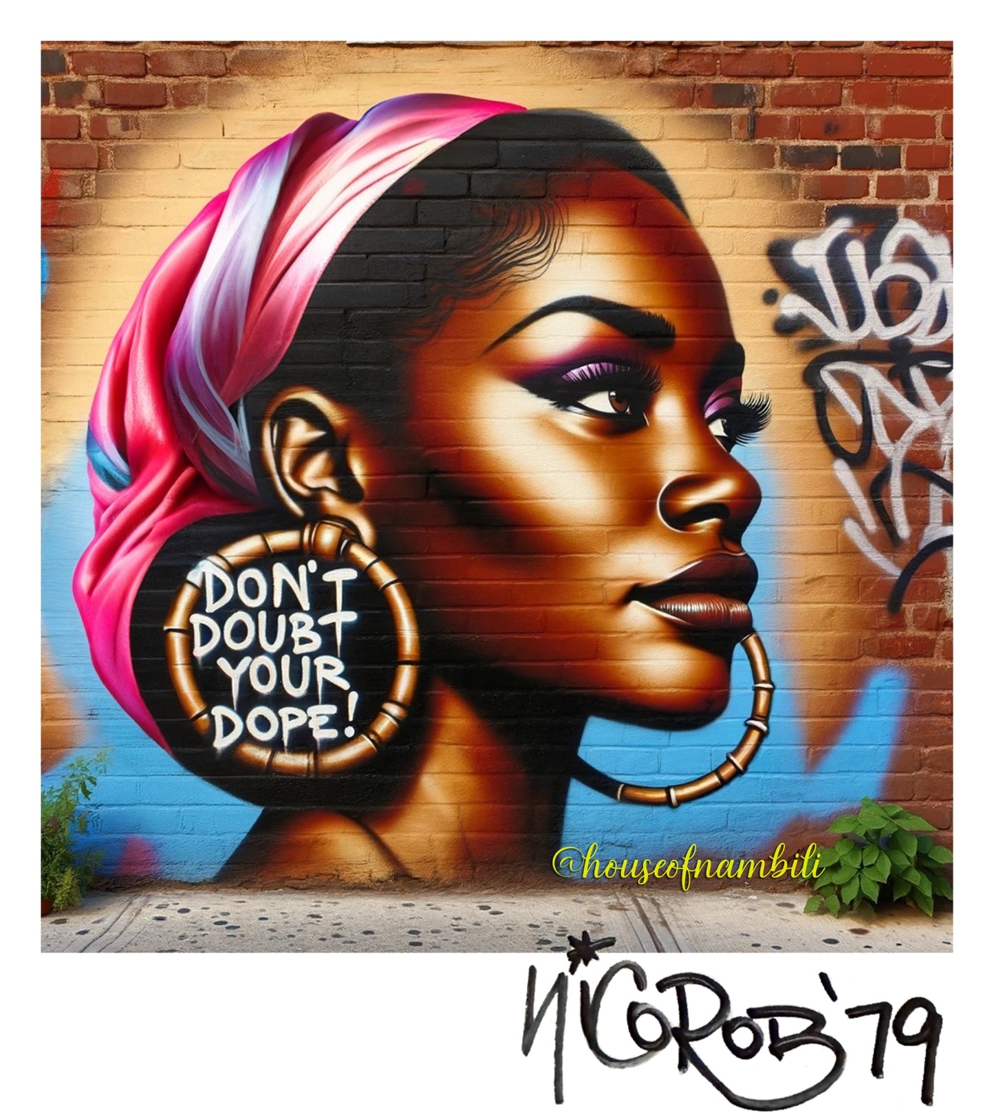 'Doubt Your Dope' Polaroid Hoodie