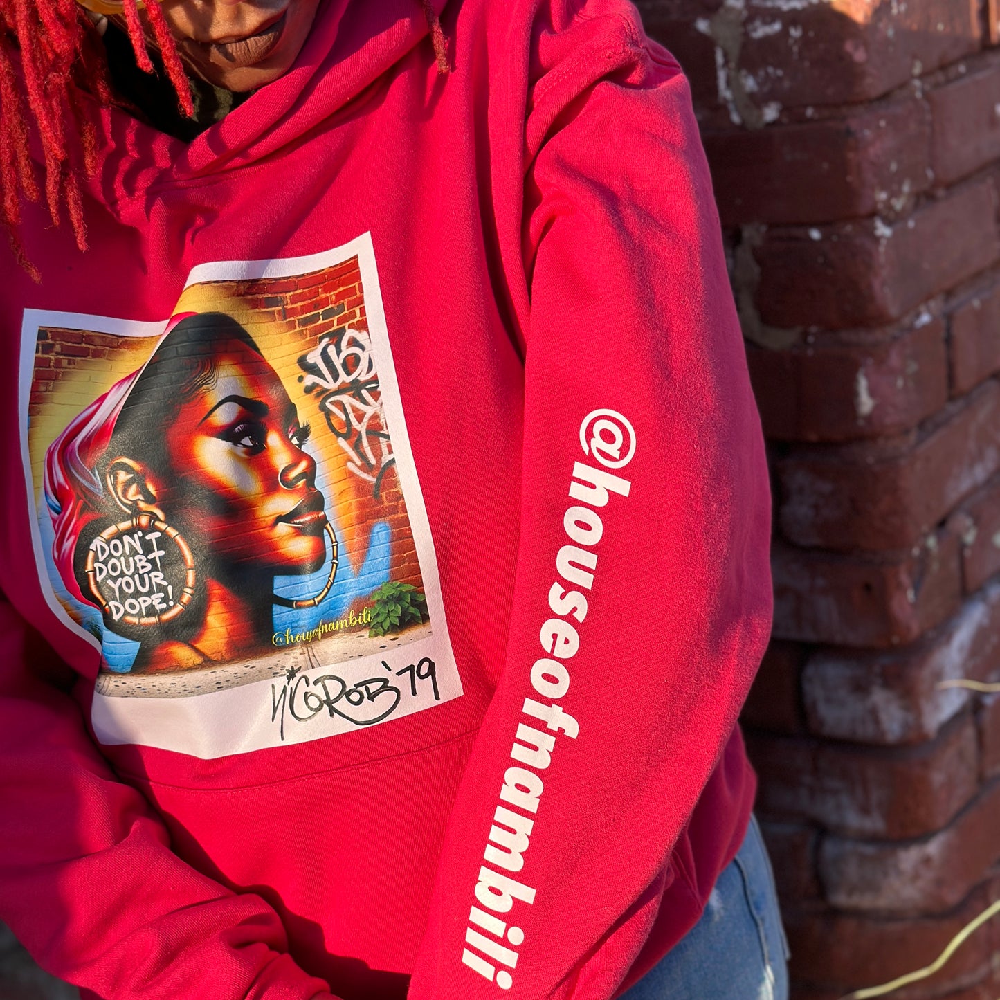 'Doubt Your Dope' Polaroid Hoodie