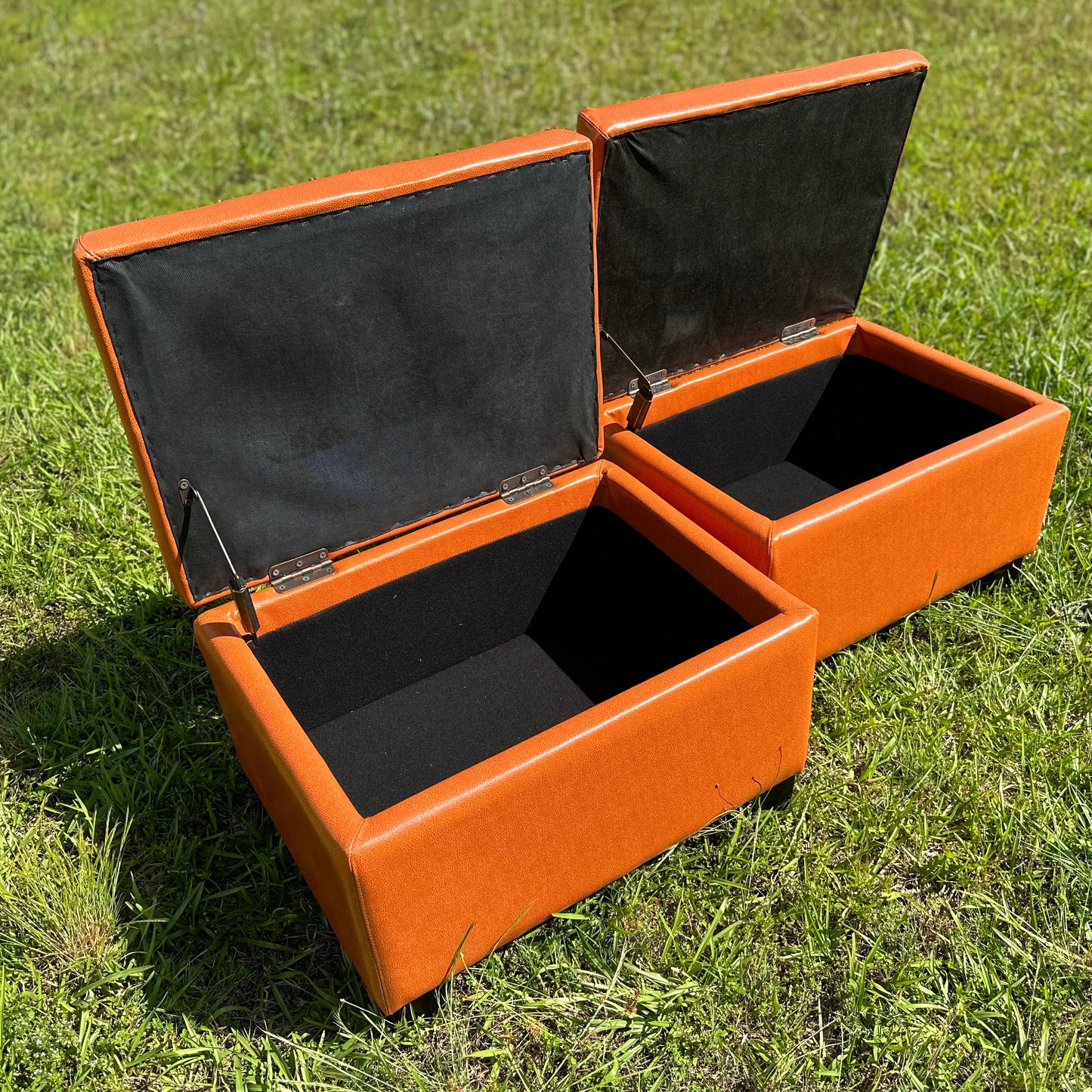 'Slam Dunk Duo' Storage Ottoman Set