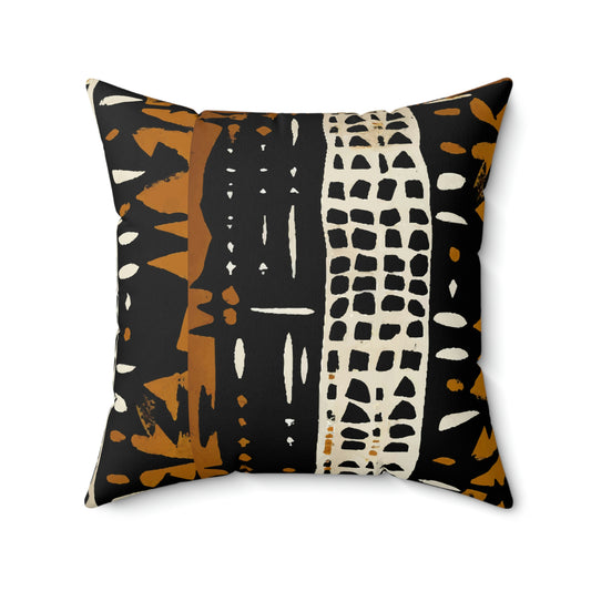 #HoN PlushPop: Bogolanfini Throw Pillow - 6