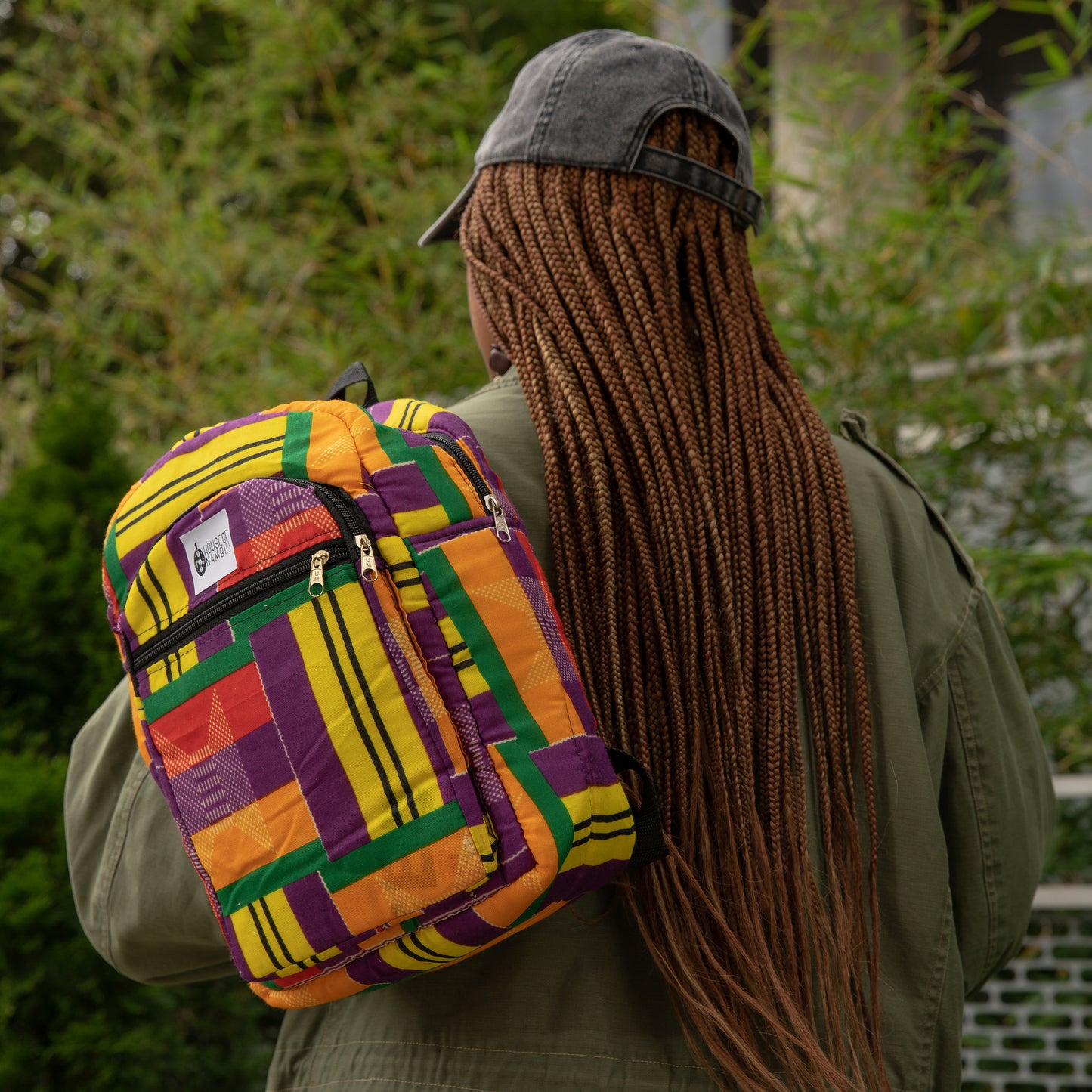 #HoN African Print Backpack - Small - House Of Nambili