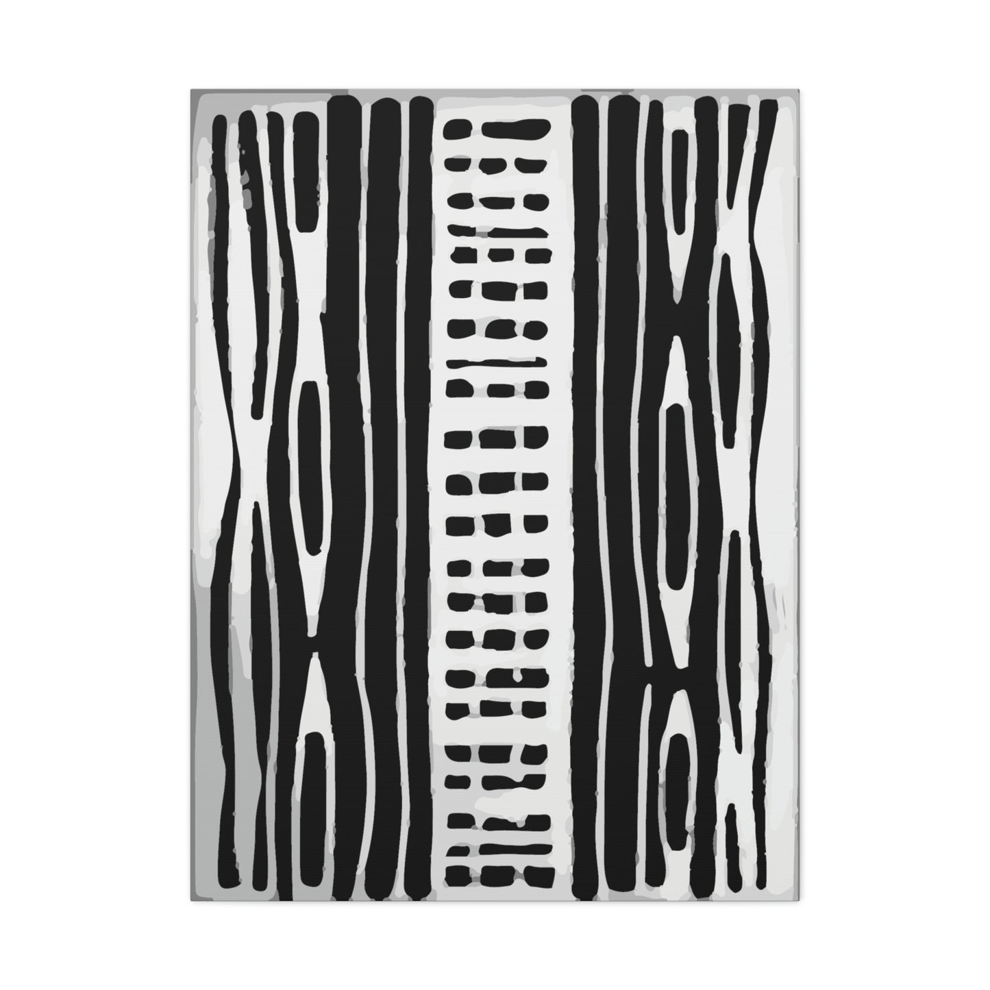 HoN Abstract Canvas B&W #3