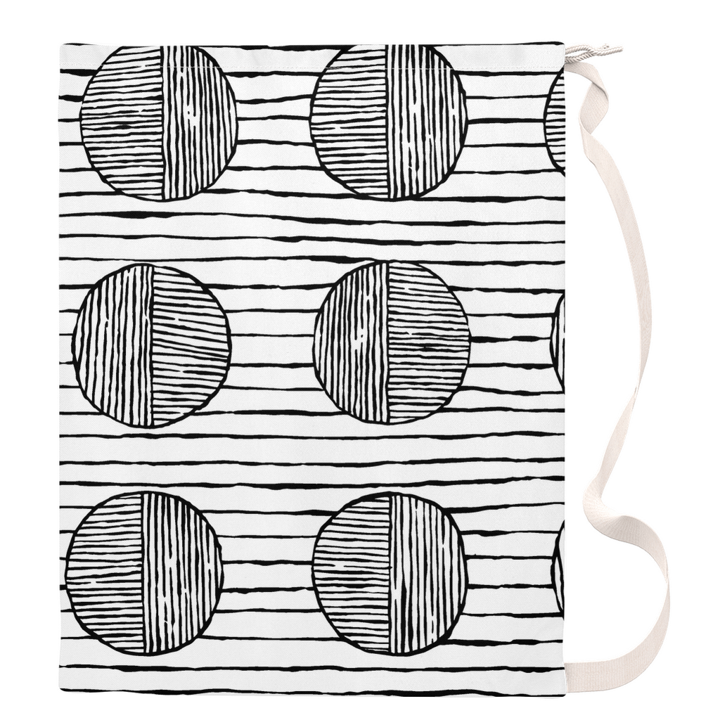 #HoN Laundry Bag - Circles & Lines - House Of Nambili