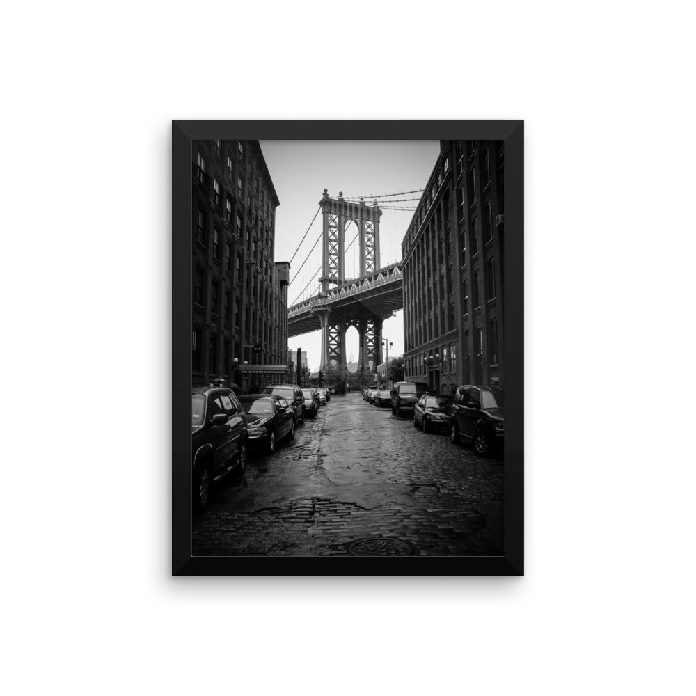 Framed Manhattan Bridge, NYC Original Photographic Print by n.corren conway - House Of Nambili