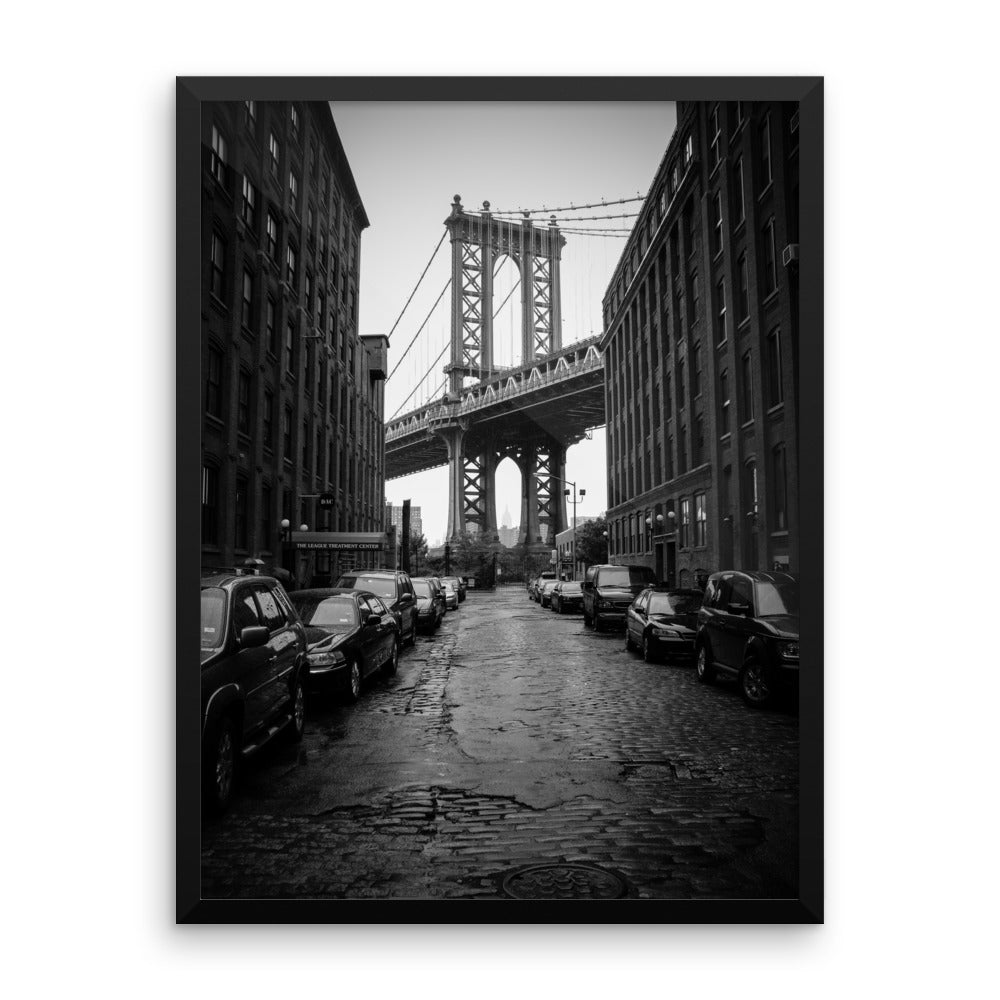 Framed Manhattan Bridge, NYC Original Photographic Print by n.corren conway - House Of Nambili