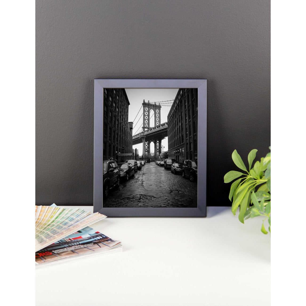 Framed Manhattan Bridge, NYC Original Photographic Print by n.corren conway - House Of Nambili