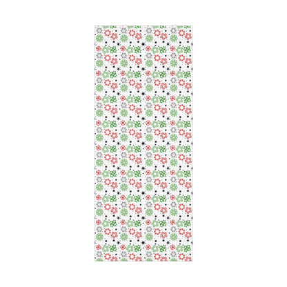 Kwanzaa Snowflakes Wrapping Paper