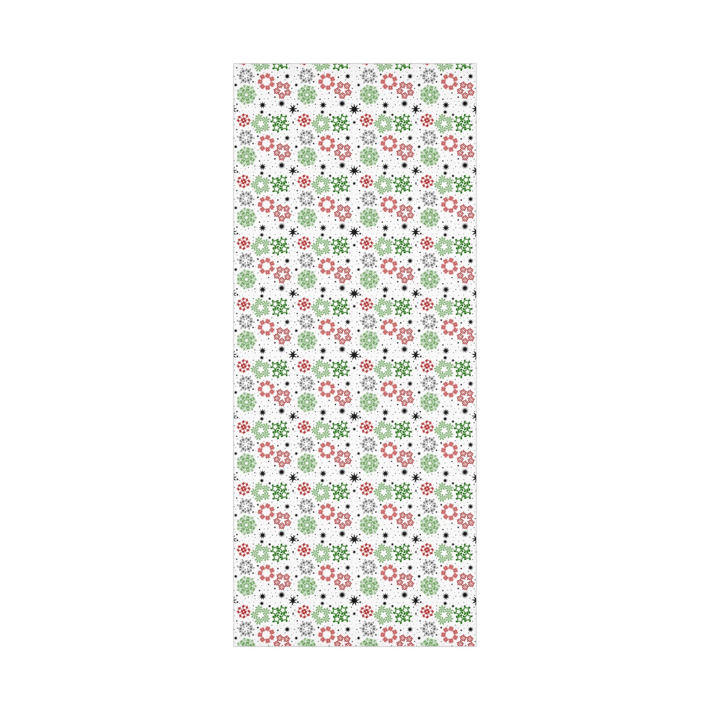 Kwanzaa Snowflakes Wrapping Paper
