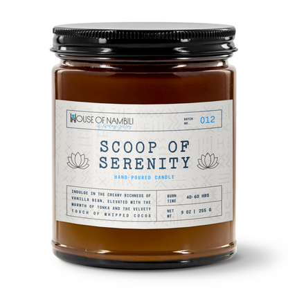 Scoop of Serenity Premium Soy Candle