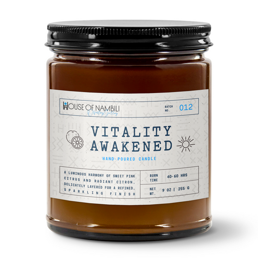 Vitality Awakened Premium Soy Candle