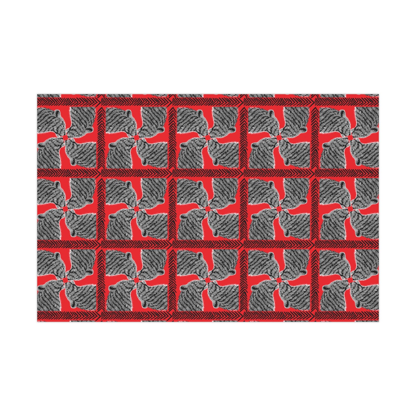 HoN's Big Cats Gift Wrap Paper