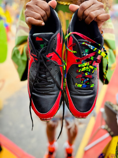 SewFresh Wax Print Laces - Red