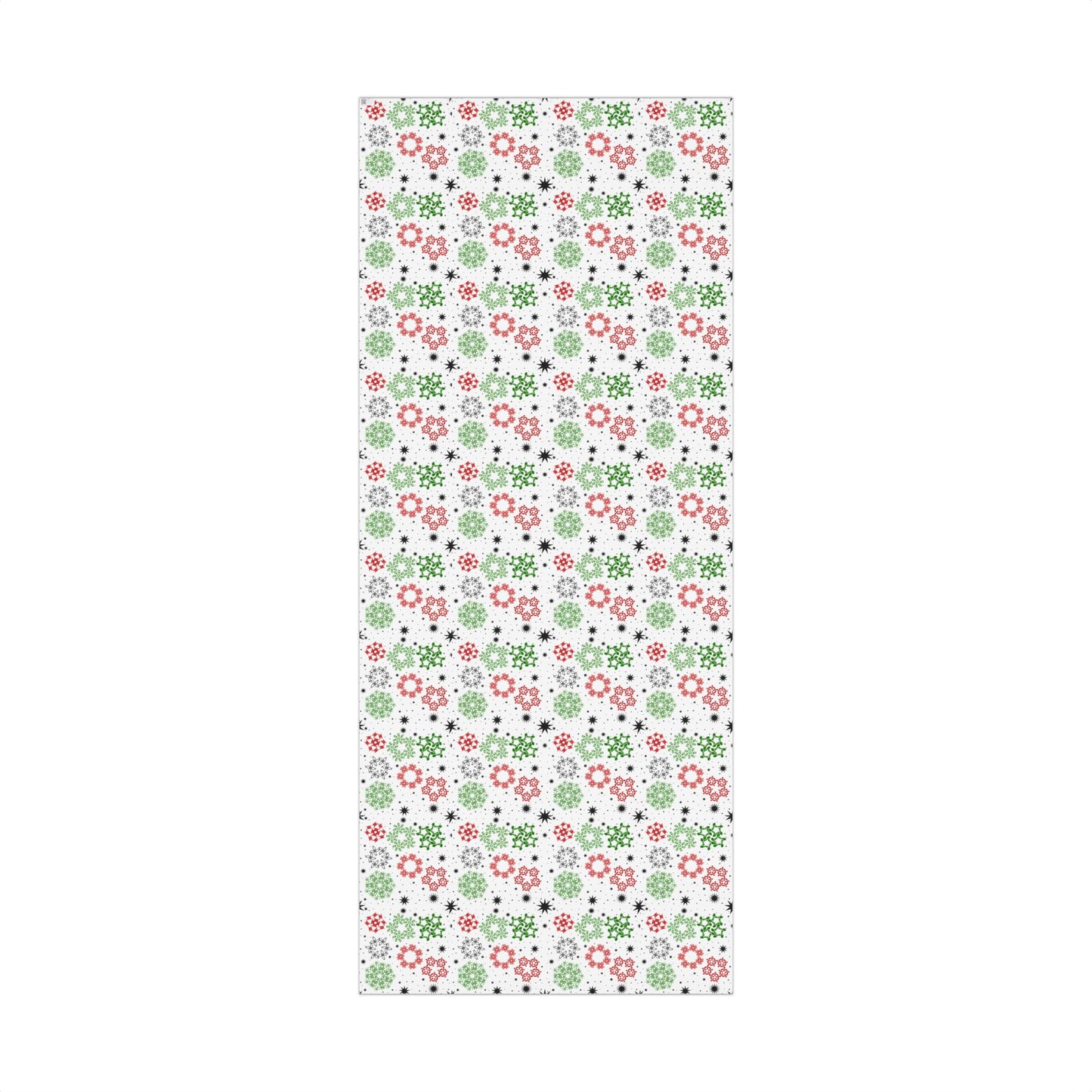 Kwanzaa Snowflakes Wrapping Paper