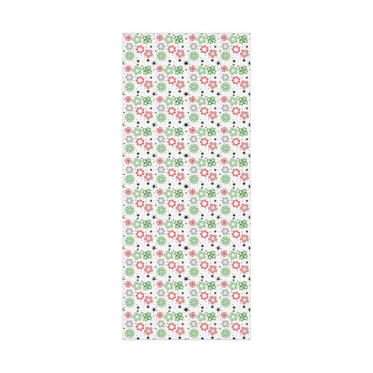 Kwanzaa Snowflakes Wrapping Paper