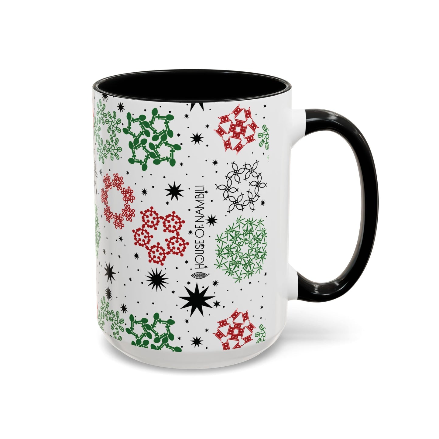 Kwanzaa Snowflake 15oz Mug