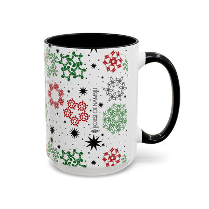 Kwanzaa Snowflake 15oz Mug