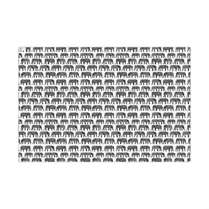 HoN's Elephant Parade Gift Wrap Paper