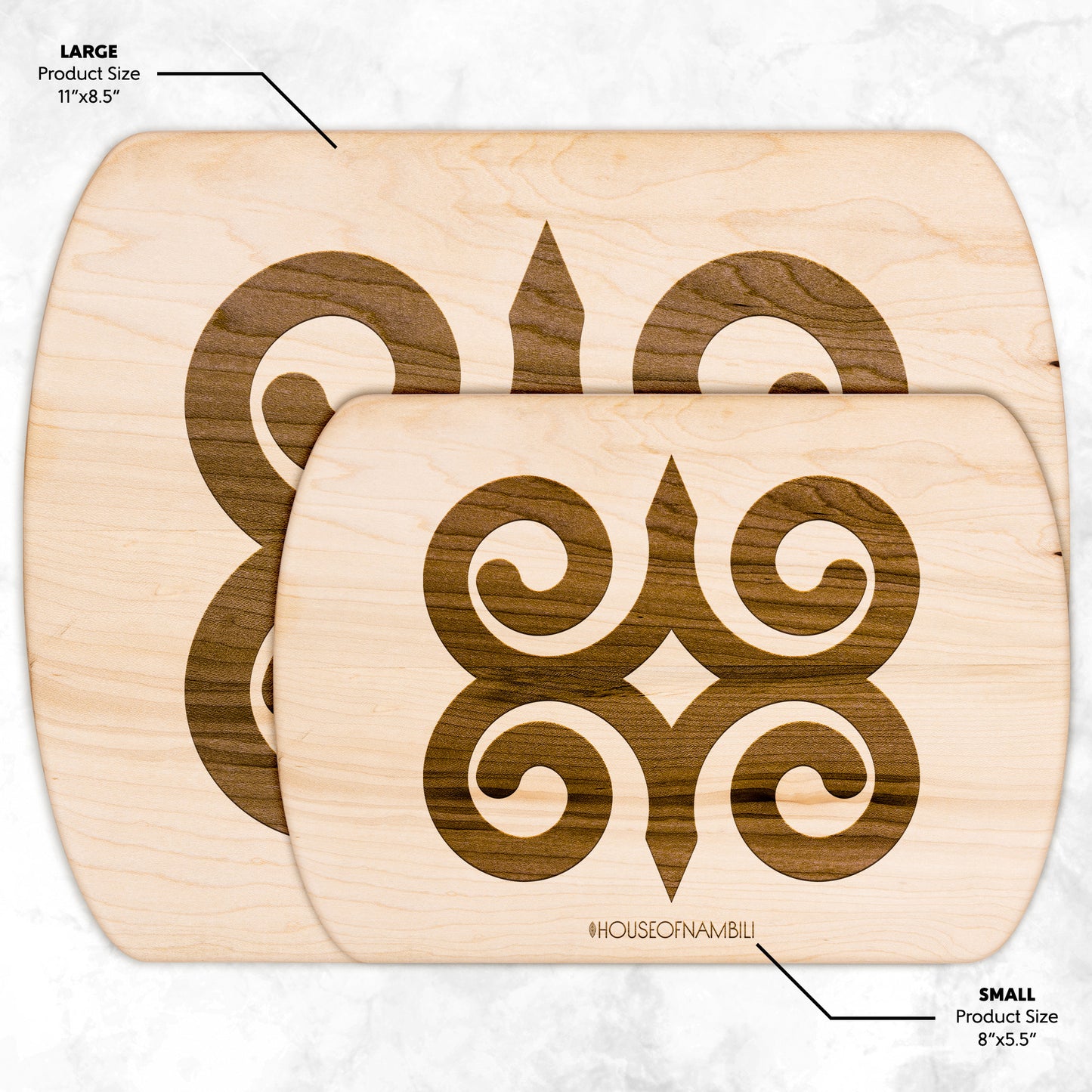 Adinkra Cutting Board - Dwennimmen