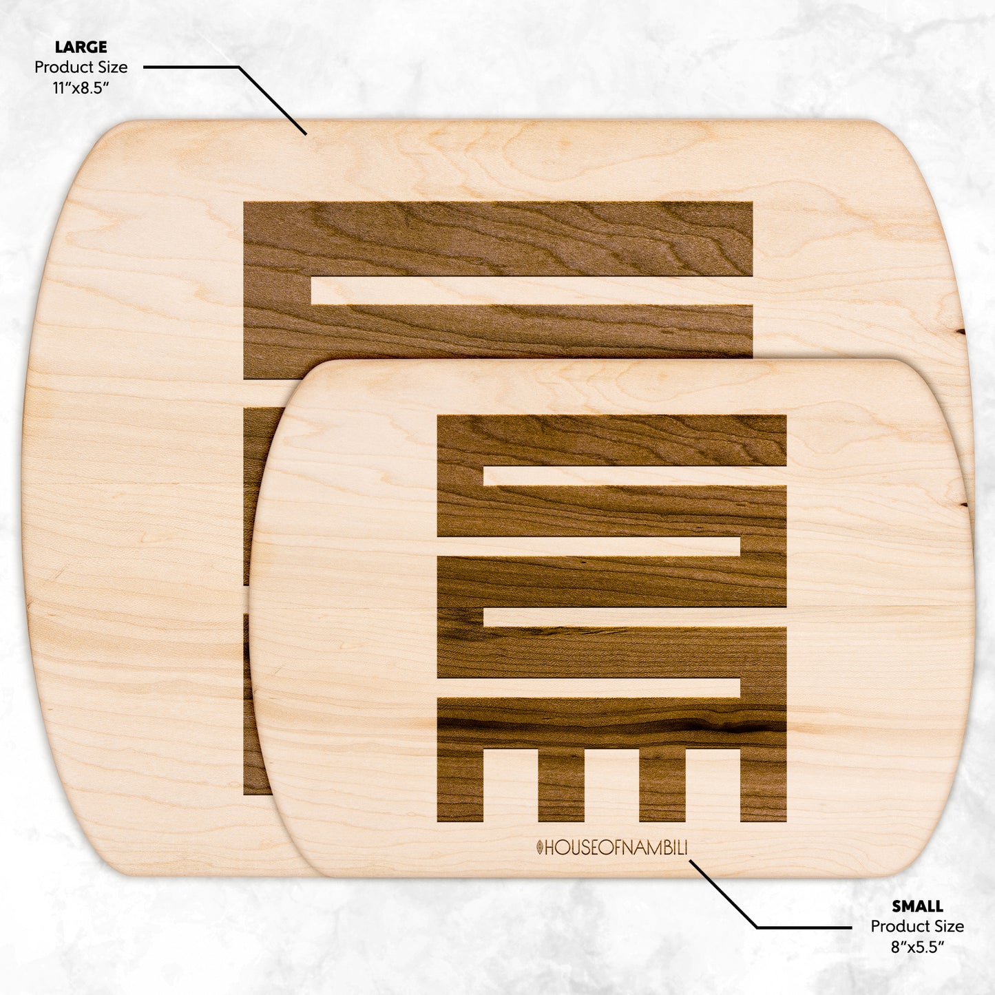 Adinkra Cutting Board - Nkyinkyim