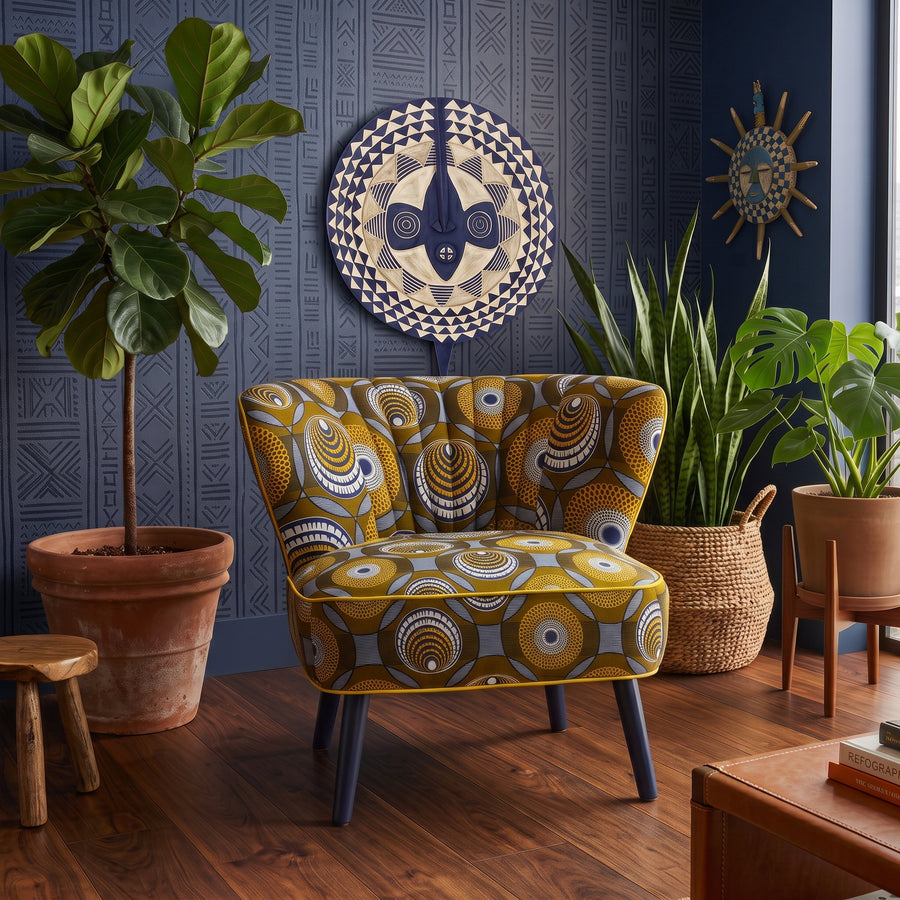 Afro Chic Revival Chair
