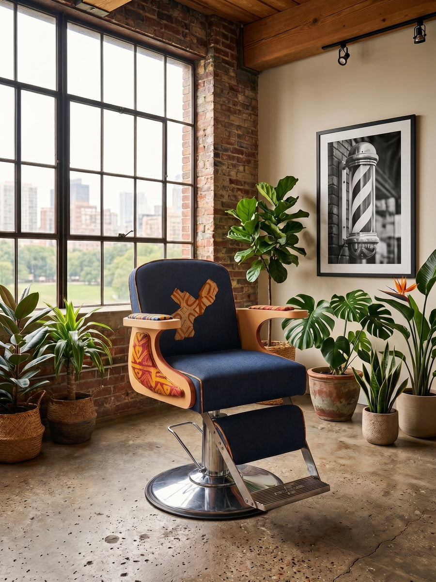 Vintage Formatron Barber Chair - aka Iron + Indigo