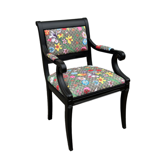 Floral Gucci Accent Chair