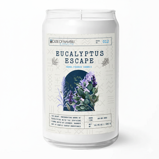 Eucalyptus Escape Premium Soy Candle - XL