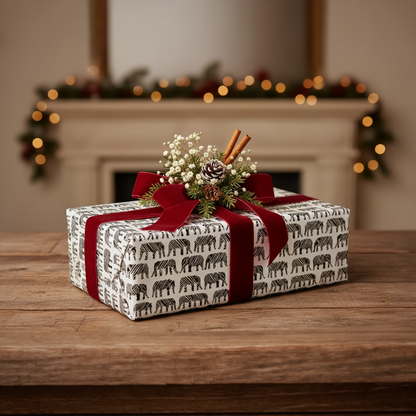 HoN's Elephant Parade Gift Wrap Paper