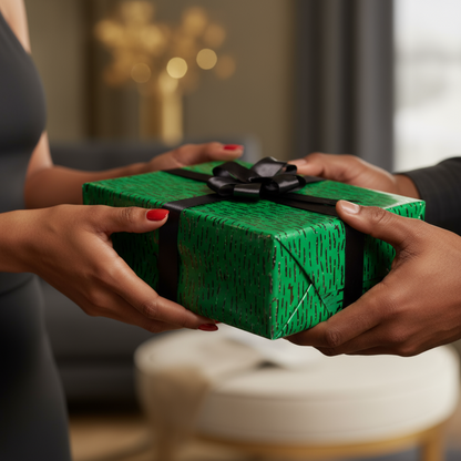 HoN's 'Giraffe Journey' Wrap Paper