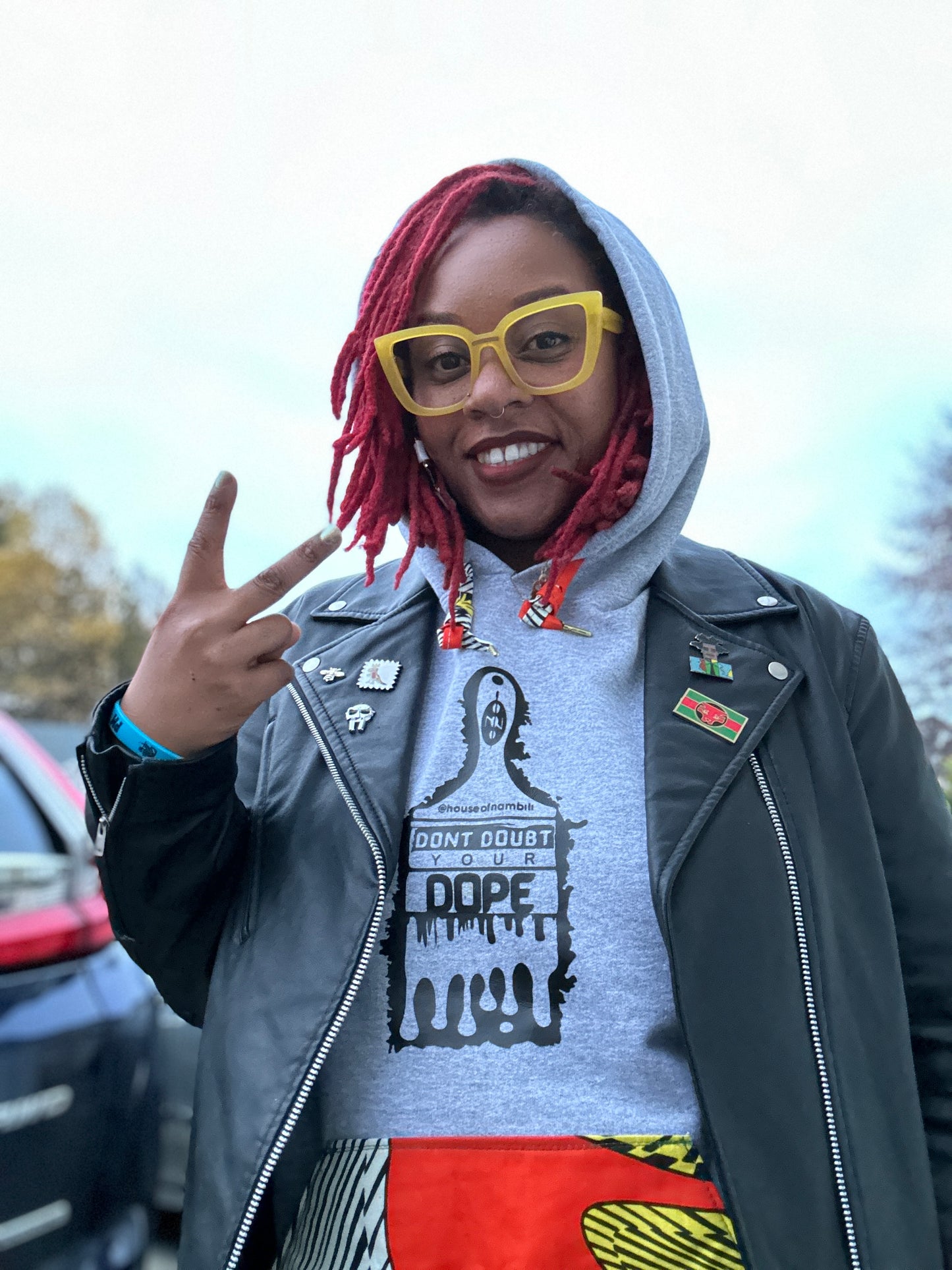 'Don't Doubt Your Dope' Flipped Hoodie