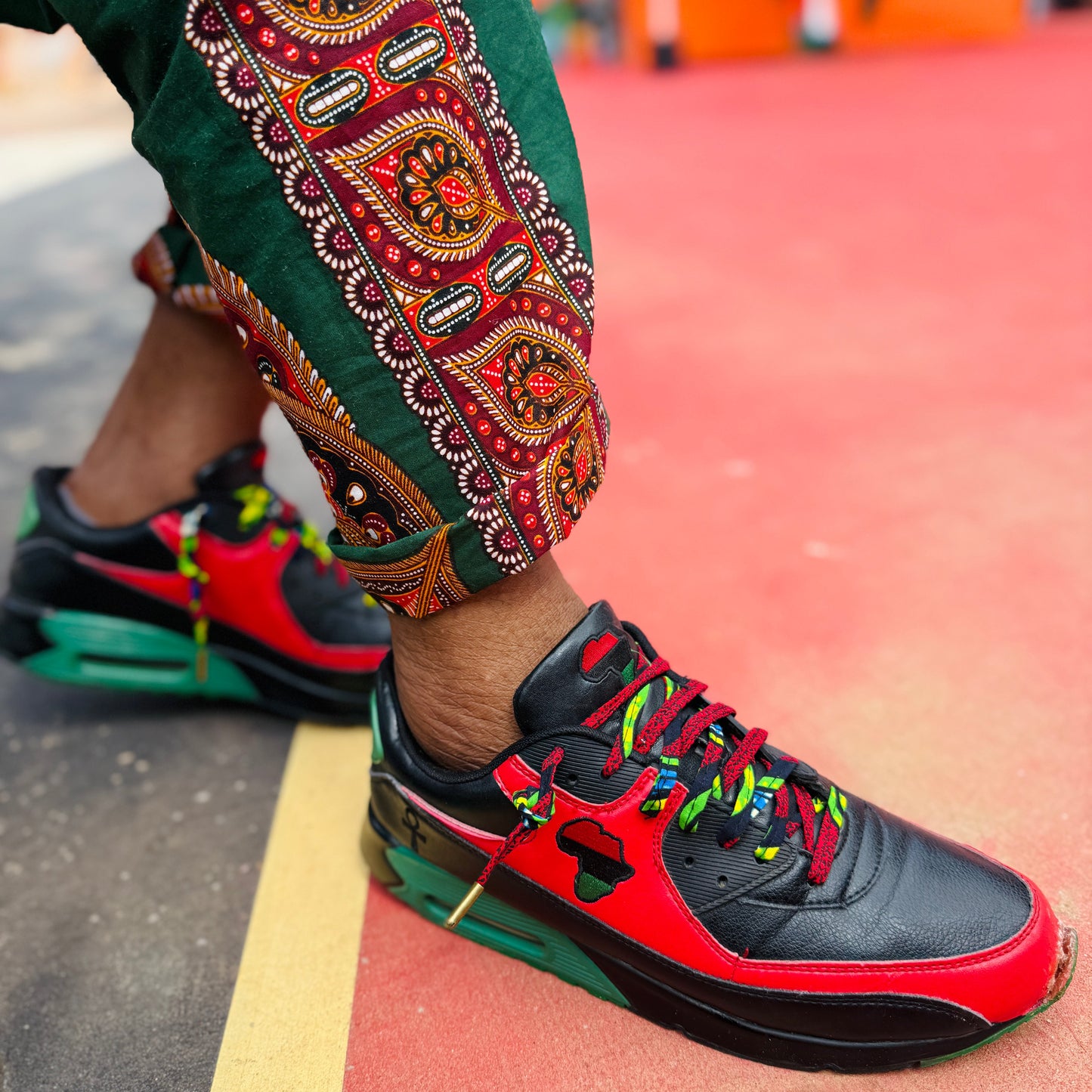 SewFresh Wax Print Laces - Red