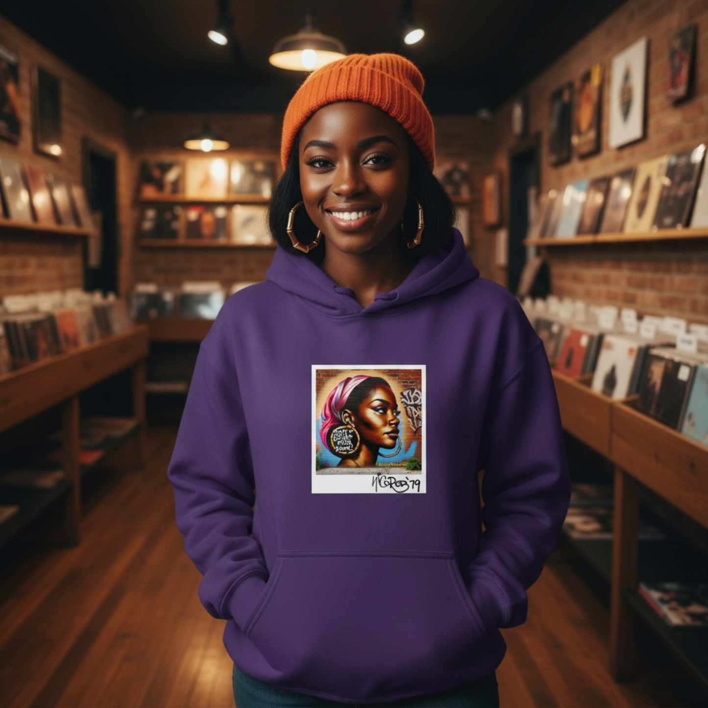 'Doubt Your Dope' Polaroid Hoodie