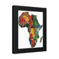 Framed Africa Abstract Posters