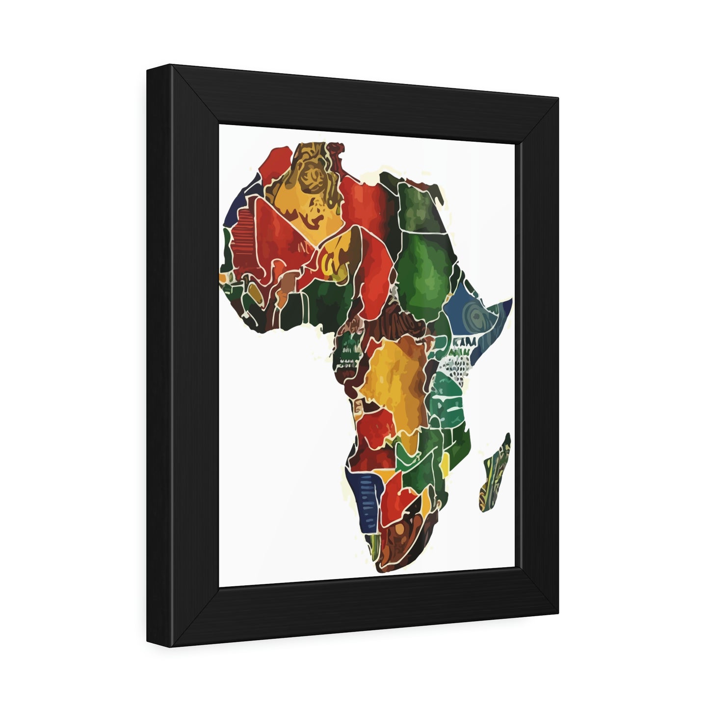 Framed Africa Abstract Posters